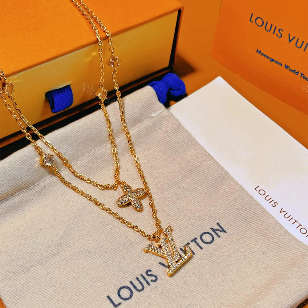 View 3 of LADY LV Necklace