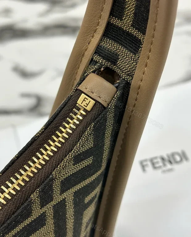 View 7 of Chic Fendi Monogram Shoulder Bag - Luxe Everyday Carry