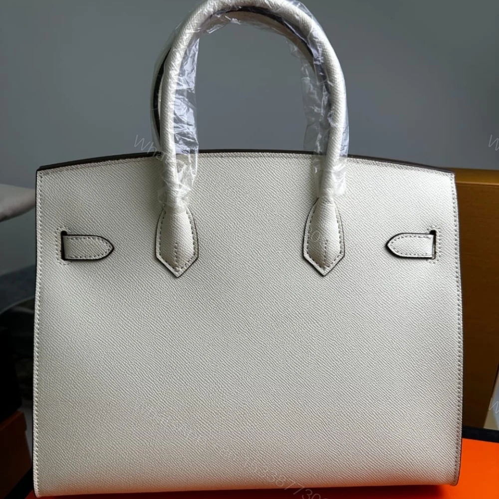 View 5 of Hermès Kelly 30 Bag In Offwhite 30Cm