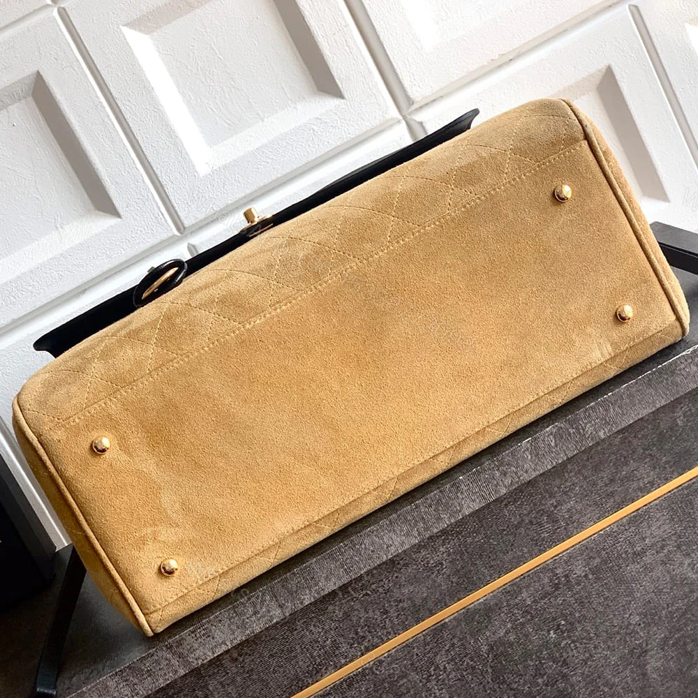 View 5 of CHANEL Boston Top Handle Bag(HIGH-END GRADE)