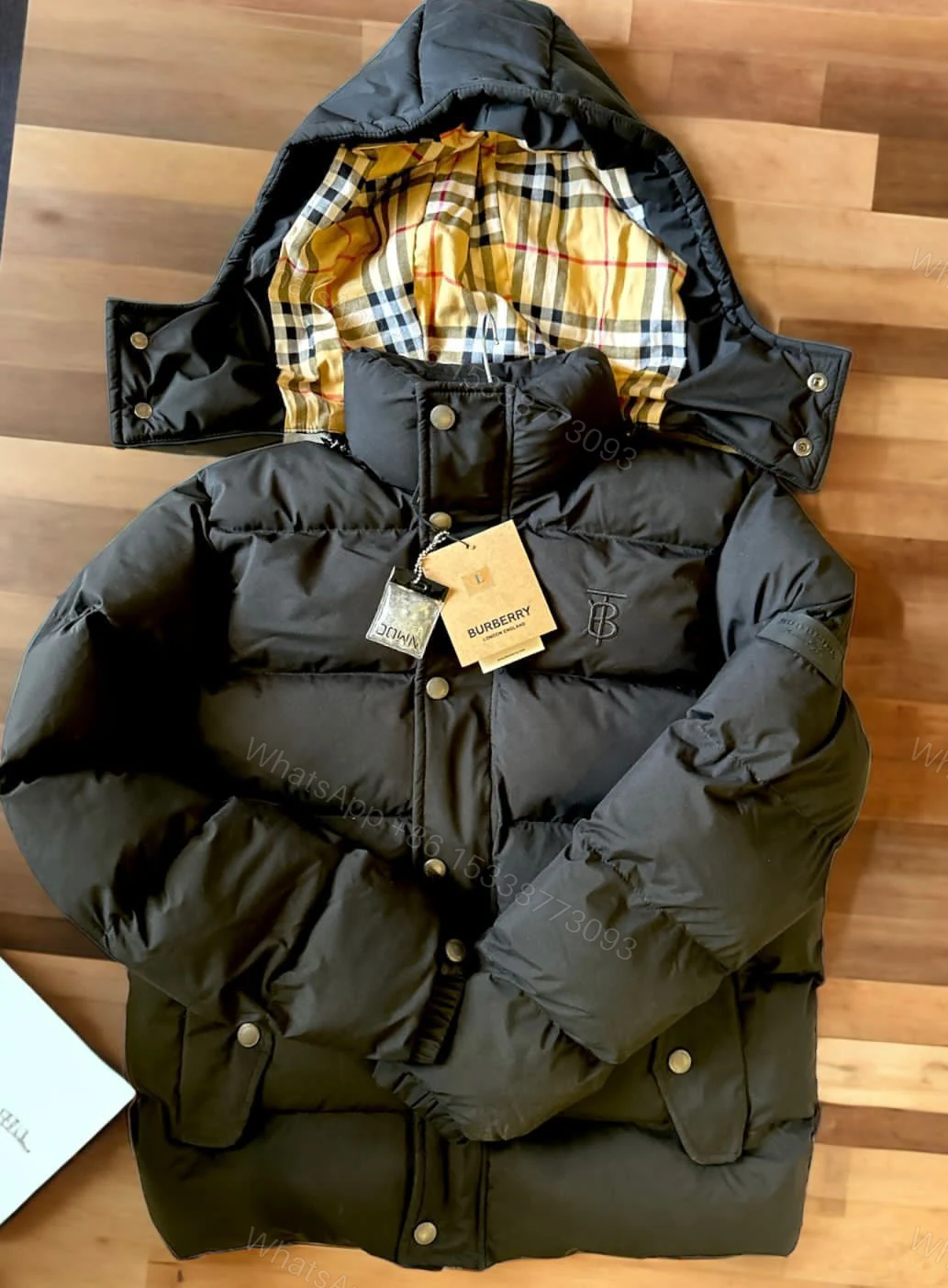 View 5 of FIRST COPY BURBERRY IMPORTED PUFFERS JACKETS