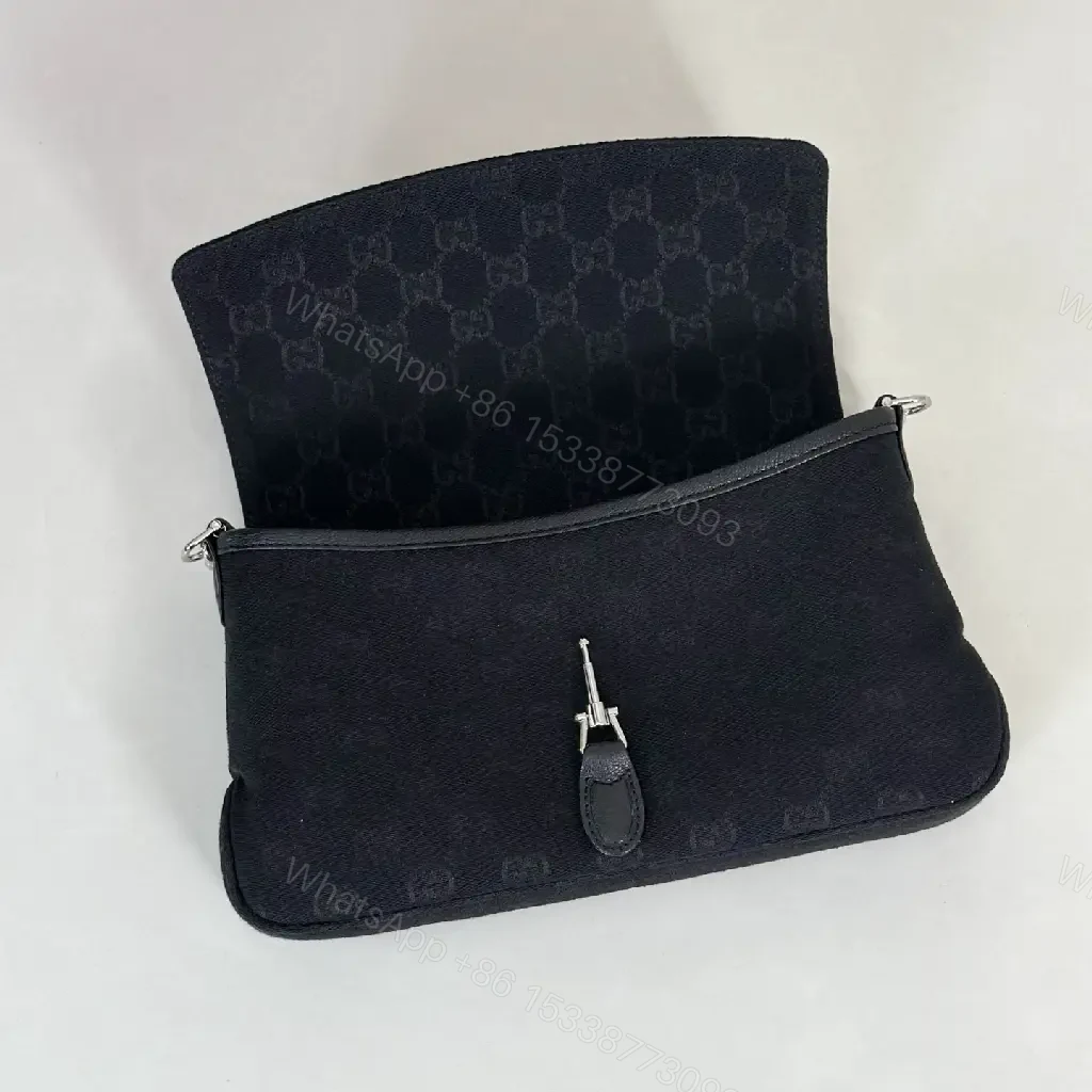 View 3 of Black Textured Mini Shoulder Bag - Chain+Leather Strap, Silv Hardware