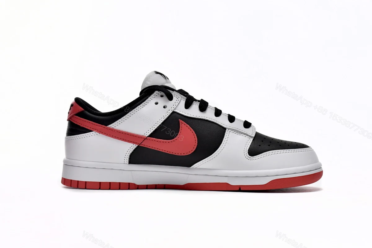 View 2 of Nike Dunk Low Black and Red FD9762-061