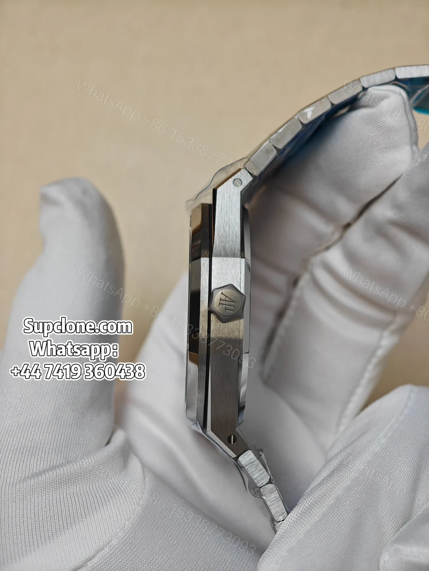 View 15 of Audemars Piguet Super Clone 1:1 Royal Oak 15510 Blue Dial 41MM