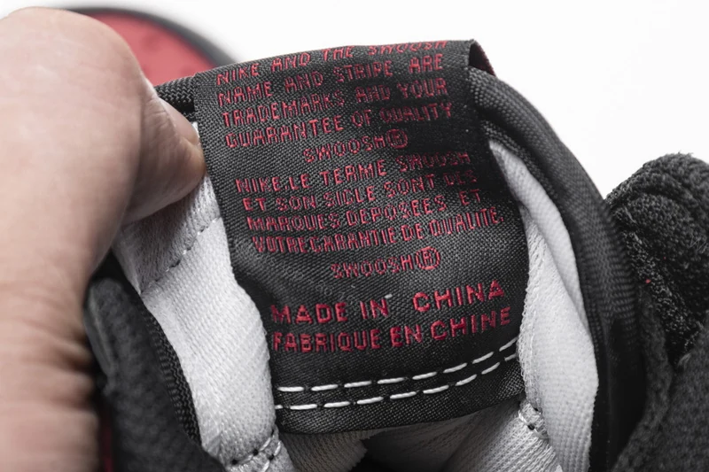 View 8 of Air Jordan 1 Retro High Bred Banned (2016) 555088-001