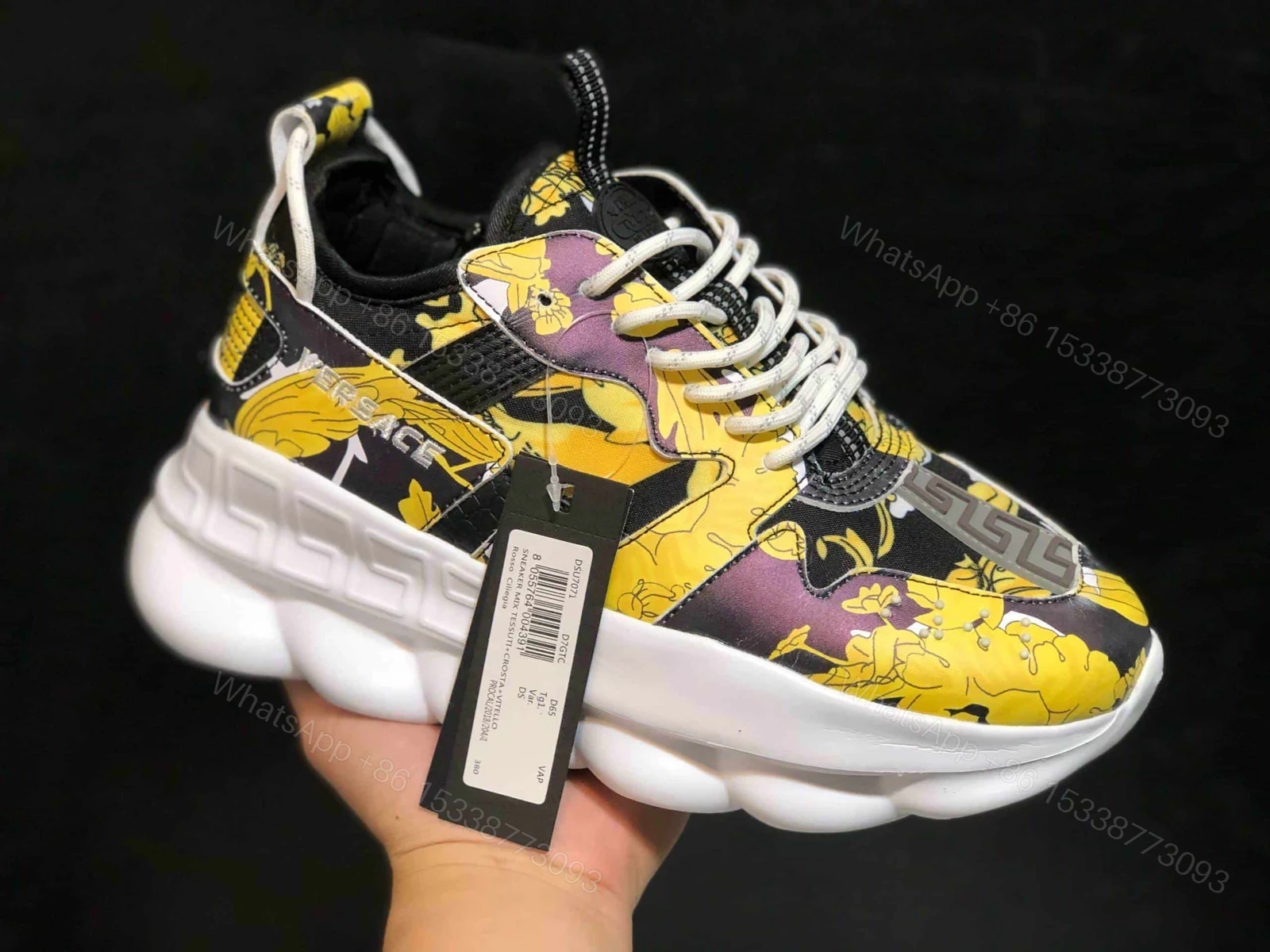 View 2 of LACK SCARPE SNEAKER DONNA CHAIN REACTION VS51