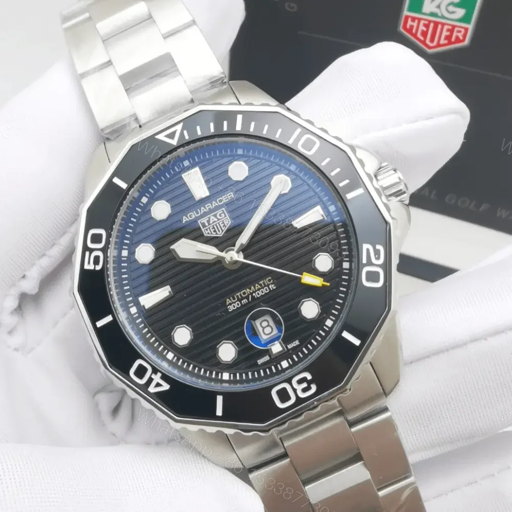 TAG Heuer Aquaracer 300M Black Dial Watch — view 1