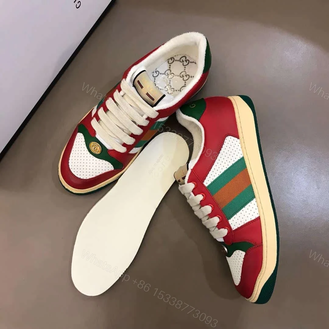 View 4 of GUCCI SCREENER LEATHER SNEAKER – GC52