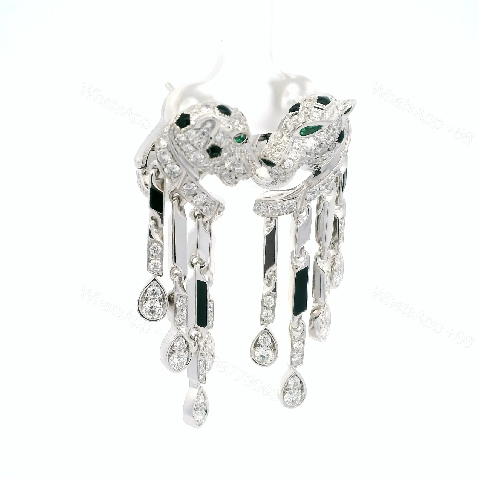 View 3 of Cartier Panthere Earrings