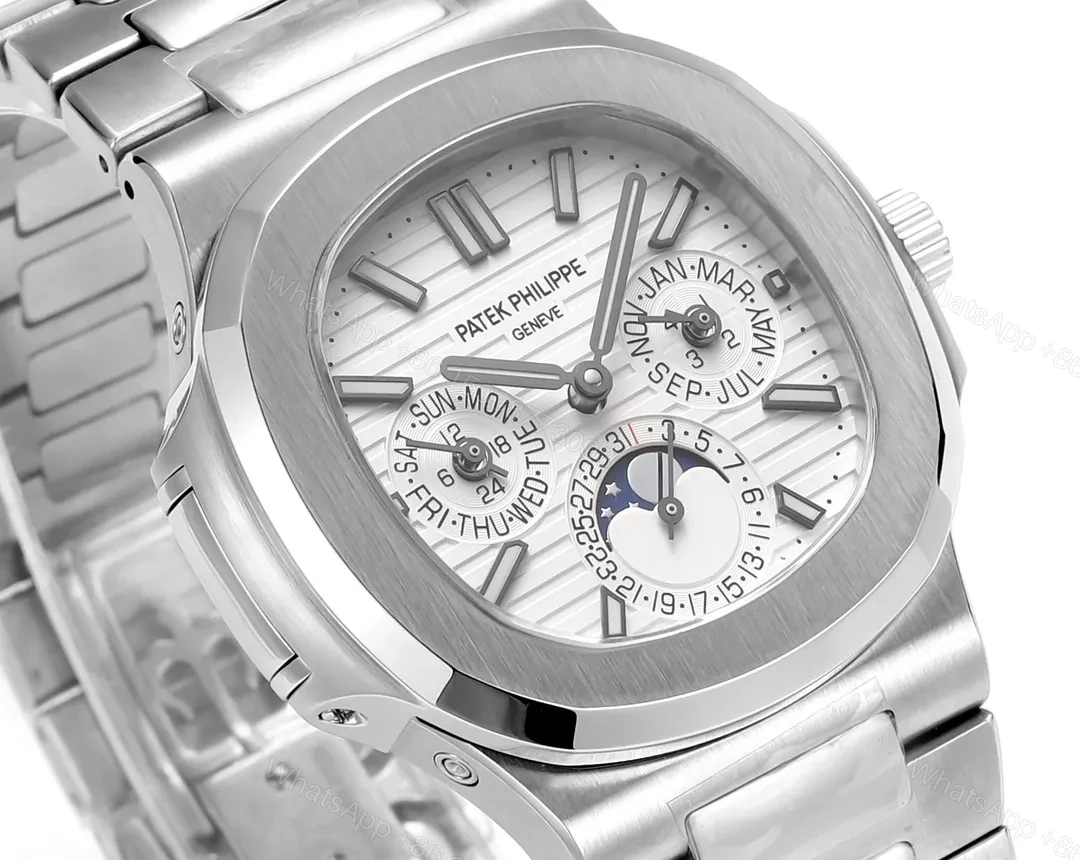 View 5 of Patek Philippe Silver Nautilus Watch