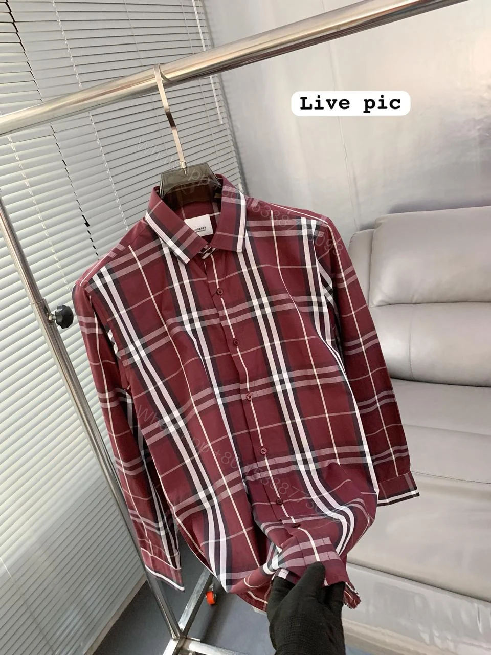 View 13 of Burberry Original Oxford Premium Shirt First Copy | AAA+ Replica
