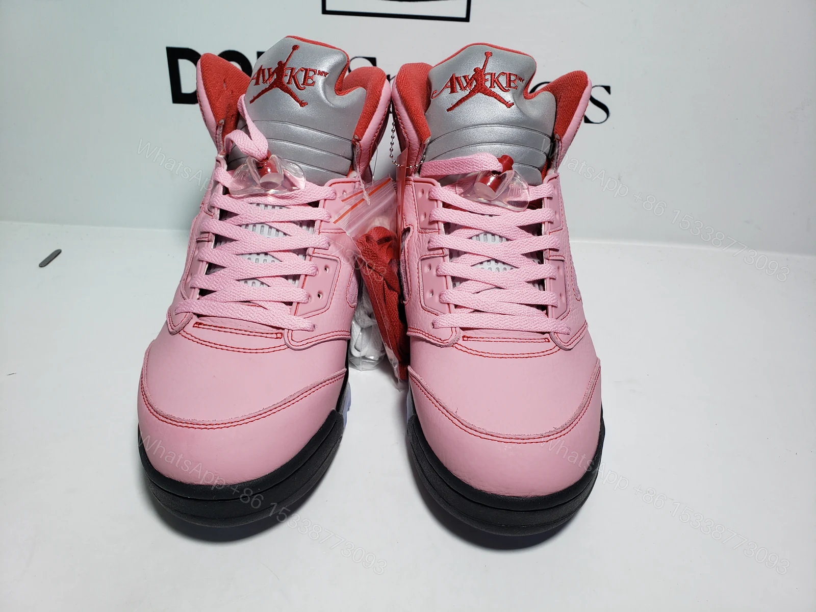 View 13 of Awake NY x Air Jordan 5 Retro 'Arctic Pink' DV4982-600