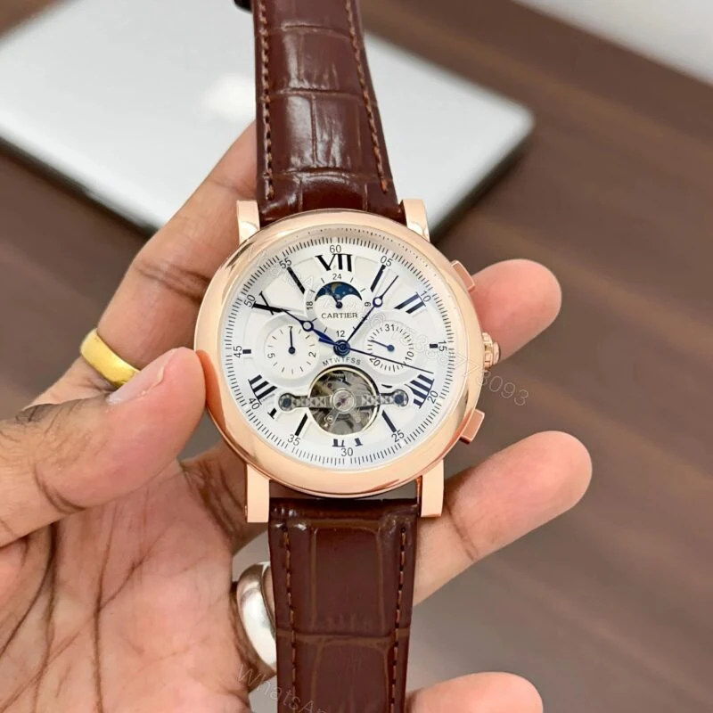 Cartier Open Heart Tourbillon 43mm White Dial Automatic — view 1