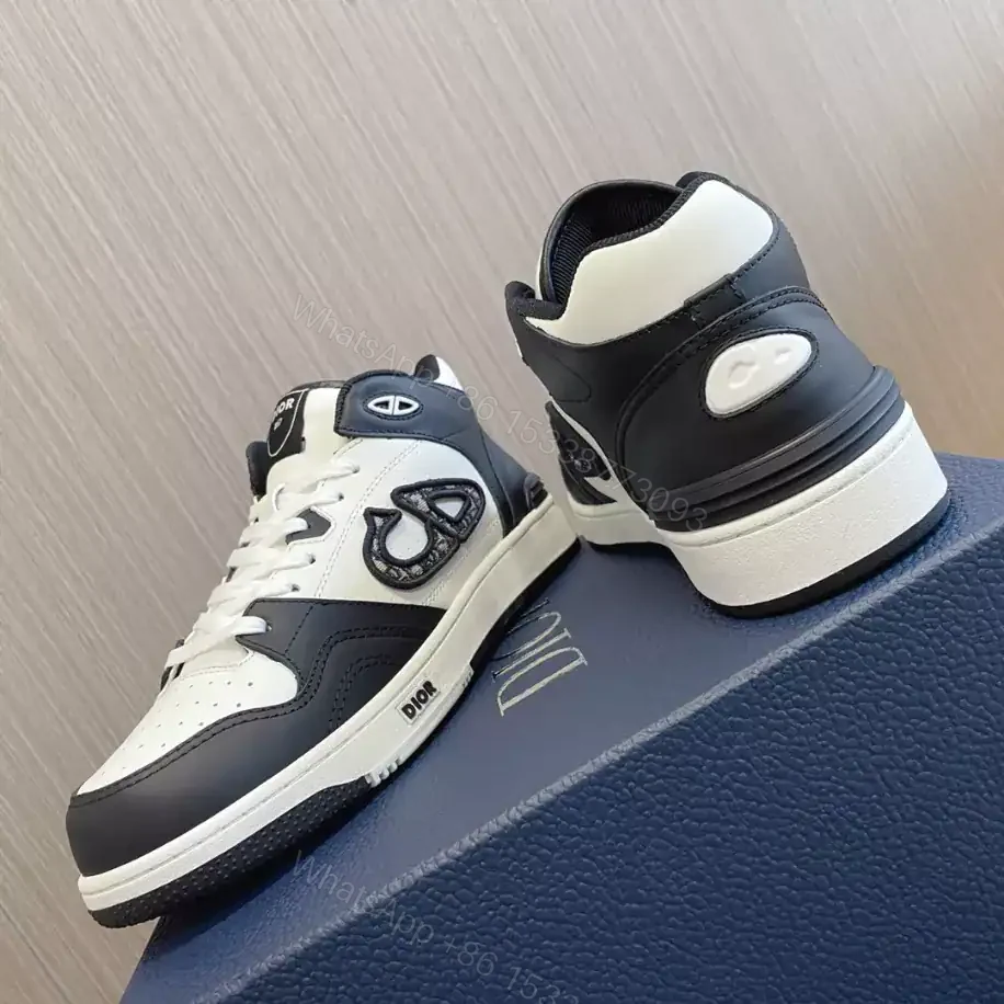 View 7 of B57 MID-TOP SNEAKER DIOR OBLIQUE JACQUARD – CD124
