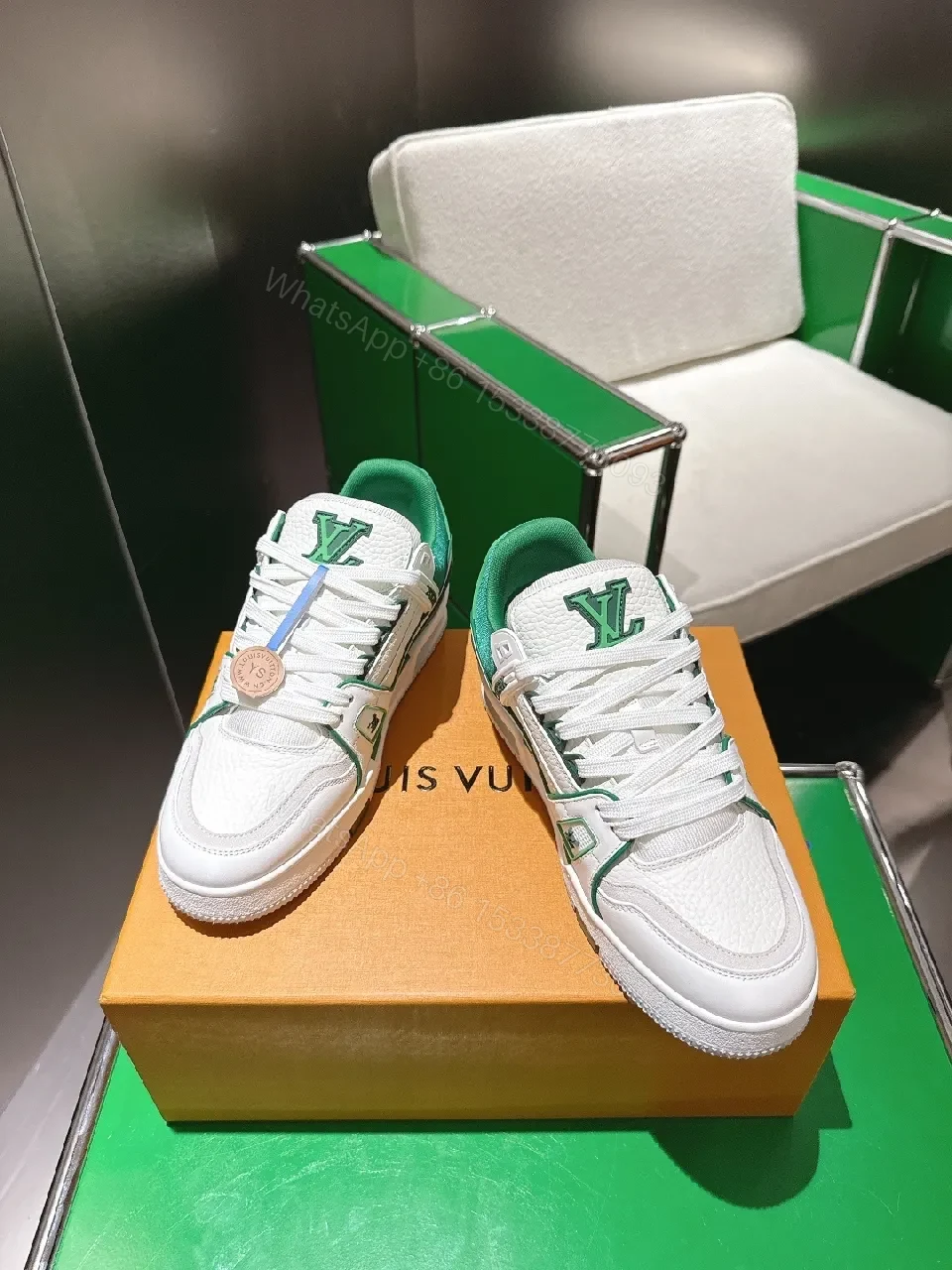 White Textured Sneaker + Leather + Luxury Streetwear + All-Day Comfort + Trainer — view 1