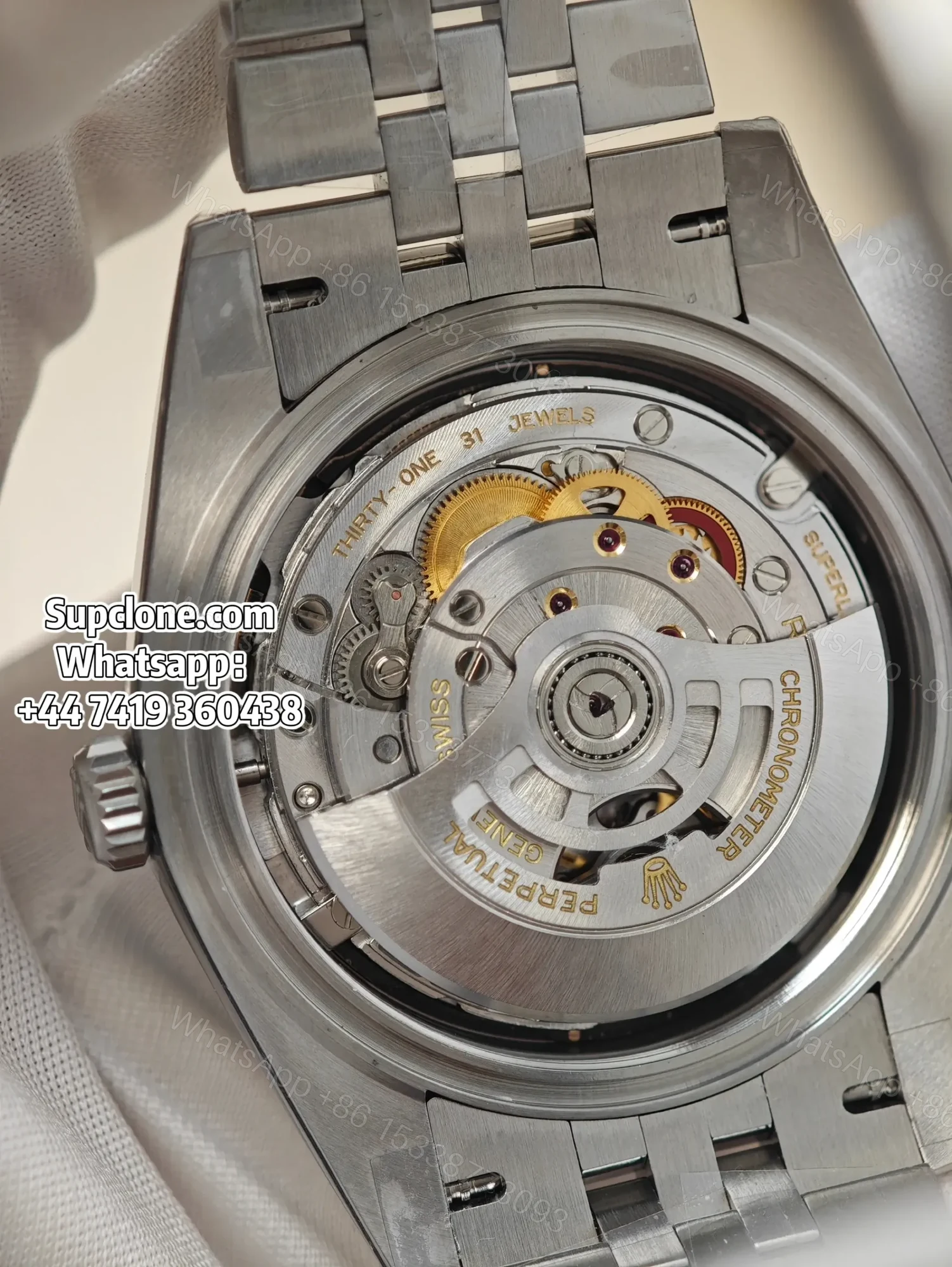 View 16 of Rolex Datejust 41 M126334 Black Dial – 1:1 Super Clone