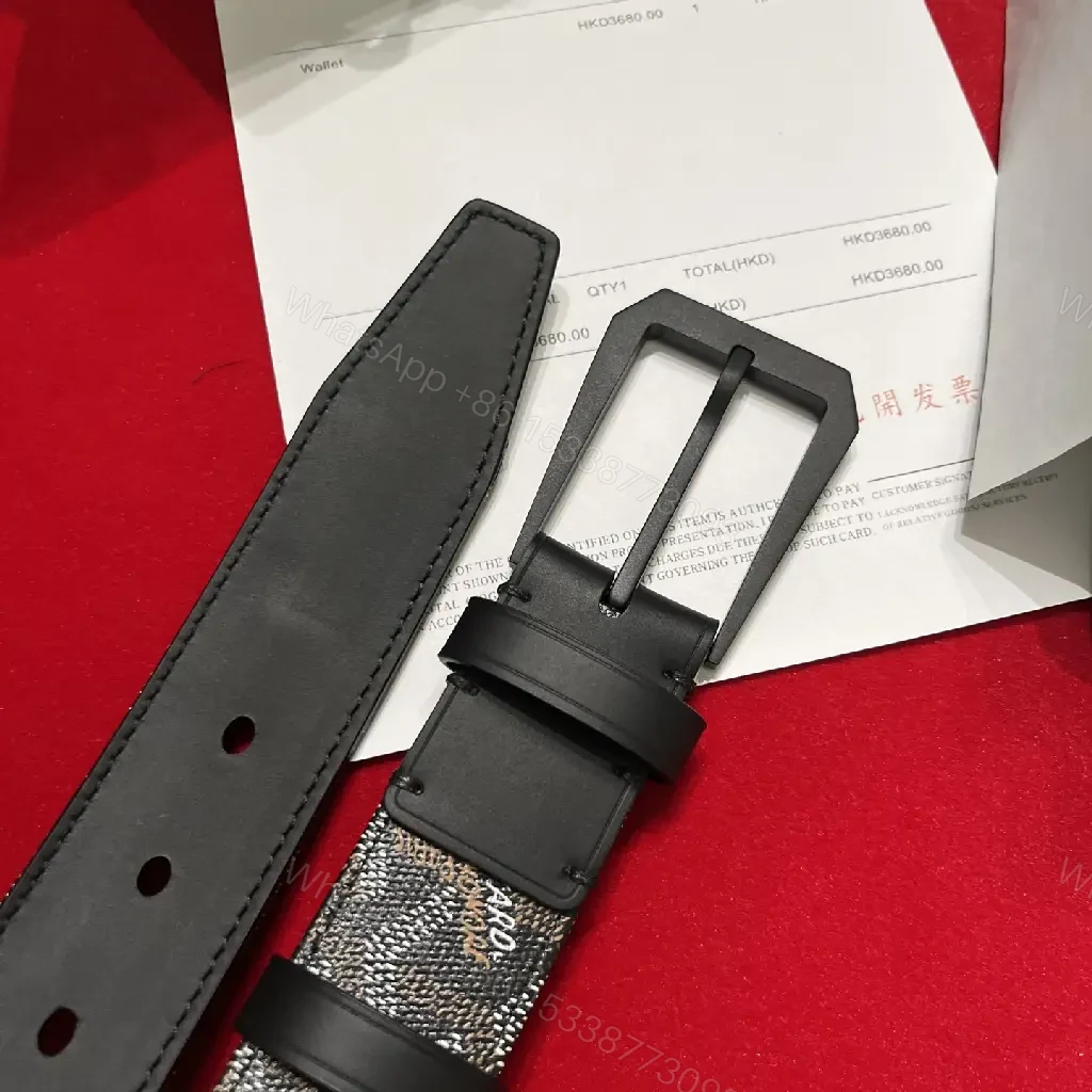 View 3 of Patterned Belted Accessory: Signature Texture, Luxe Edge, Belt