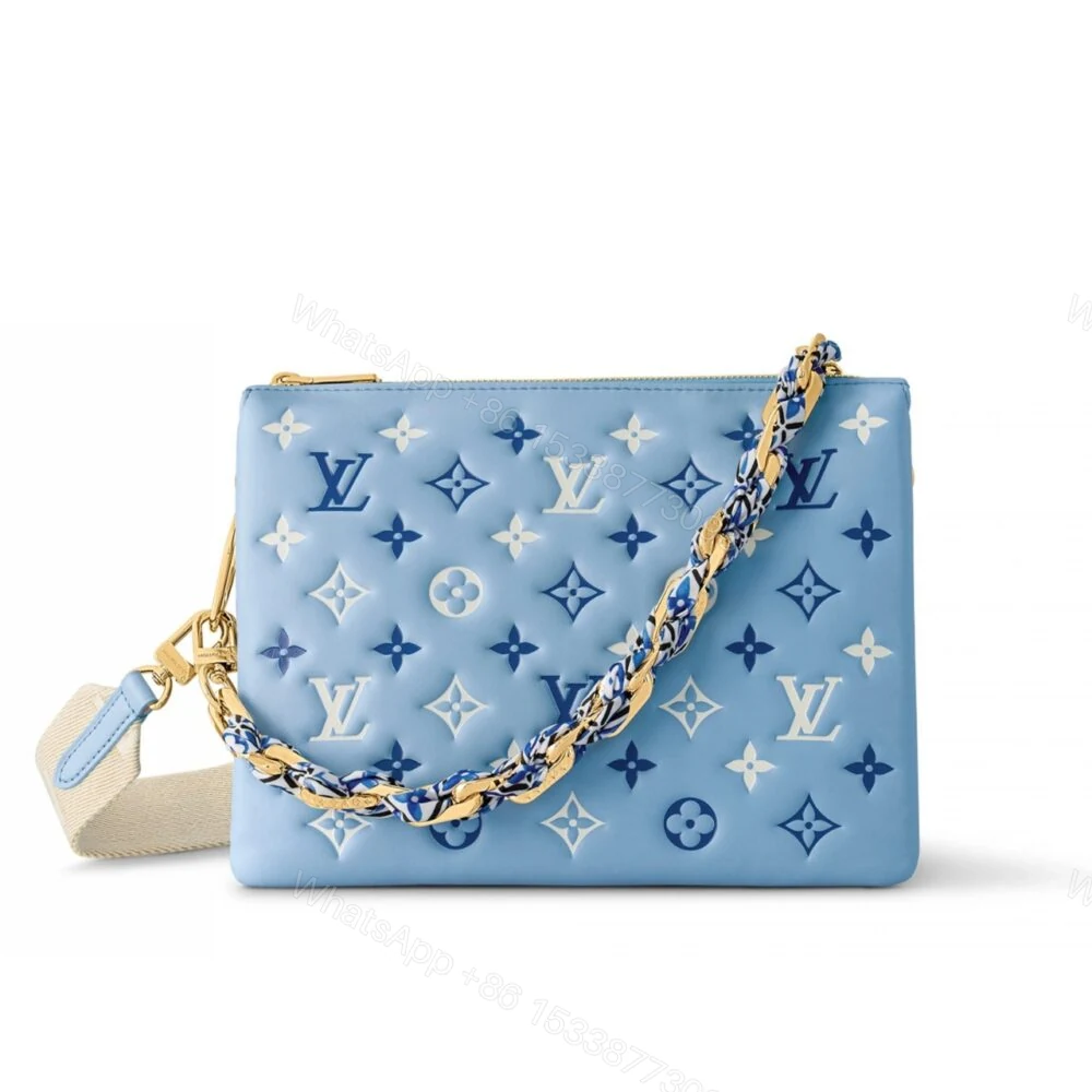 Louis Vuitton Coussin PM Coussin Bag Blue 36Cm M22953 — view 1
