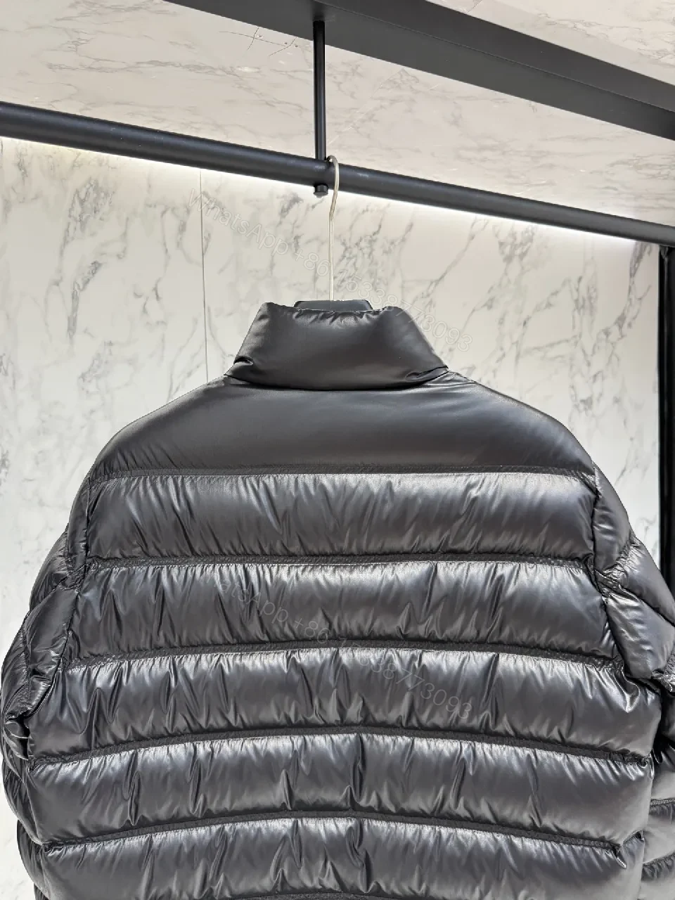 View 6 of Matte-Black Puffer: Luxe Everyday Jacket with Warmth