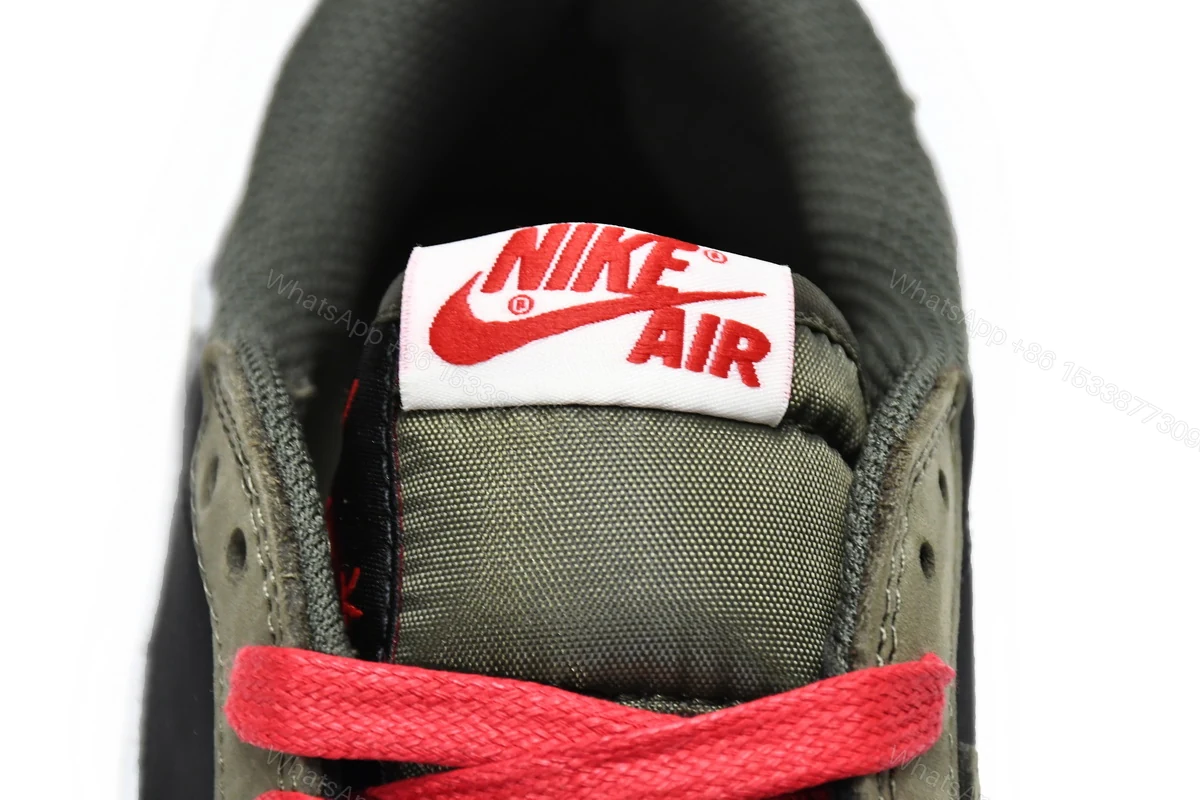 View 12 of Travis Scott x Air Jordan 1 Low Dark Green DM7866-196