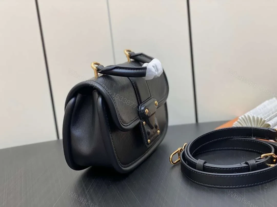 View 8 of Louis Vuitton Hide and Seek Bag Black Woman’s Handbags 21x15x8cm