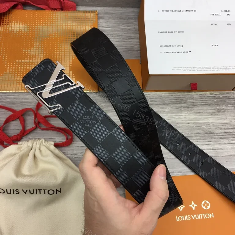 View 5 of Damier Luxe Belt: Iconic Pattern, Everyday Confidence