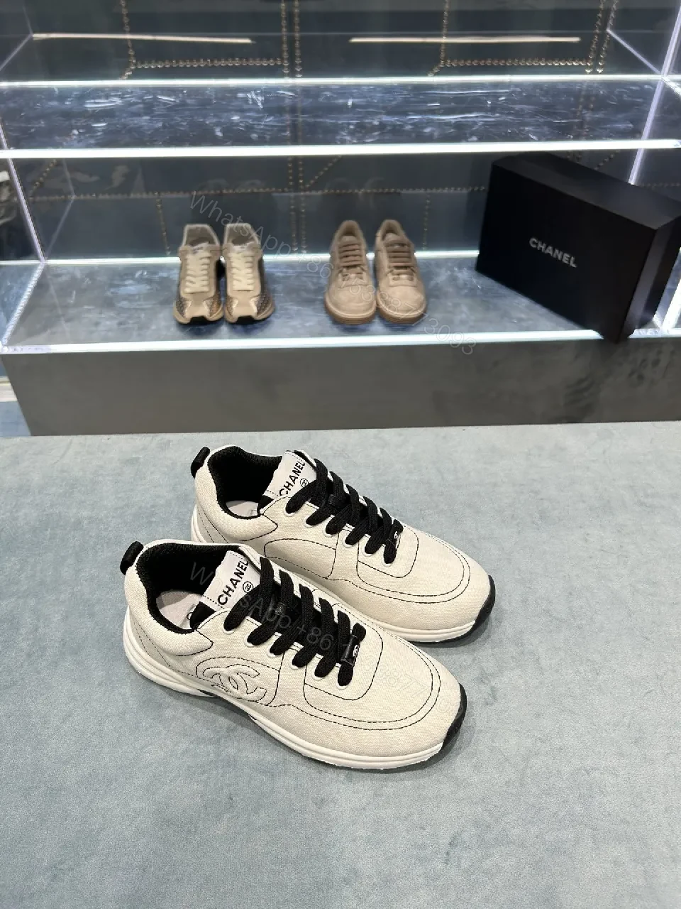 View 7 of Minimalist Black Trainer: Couture-Inspired, All-Day Comfort