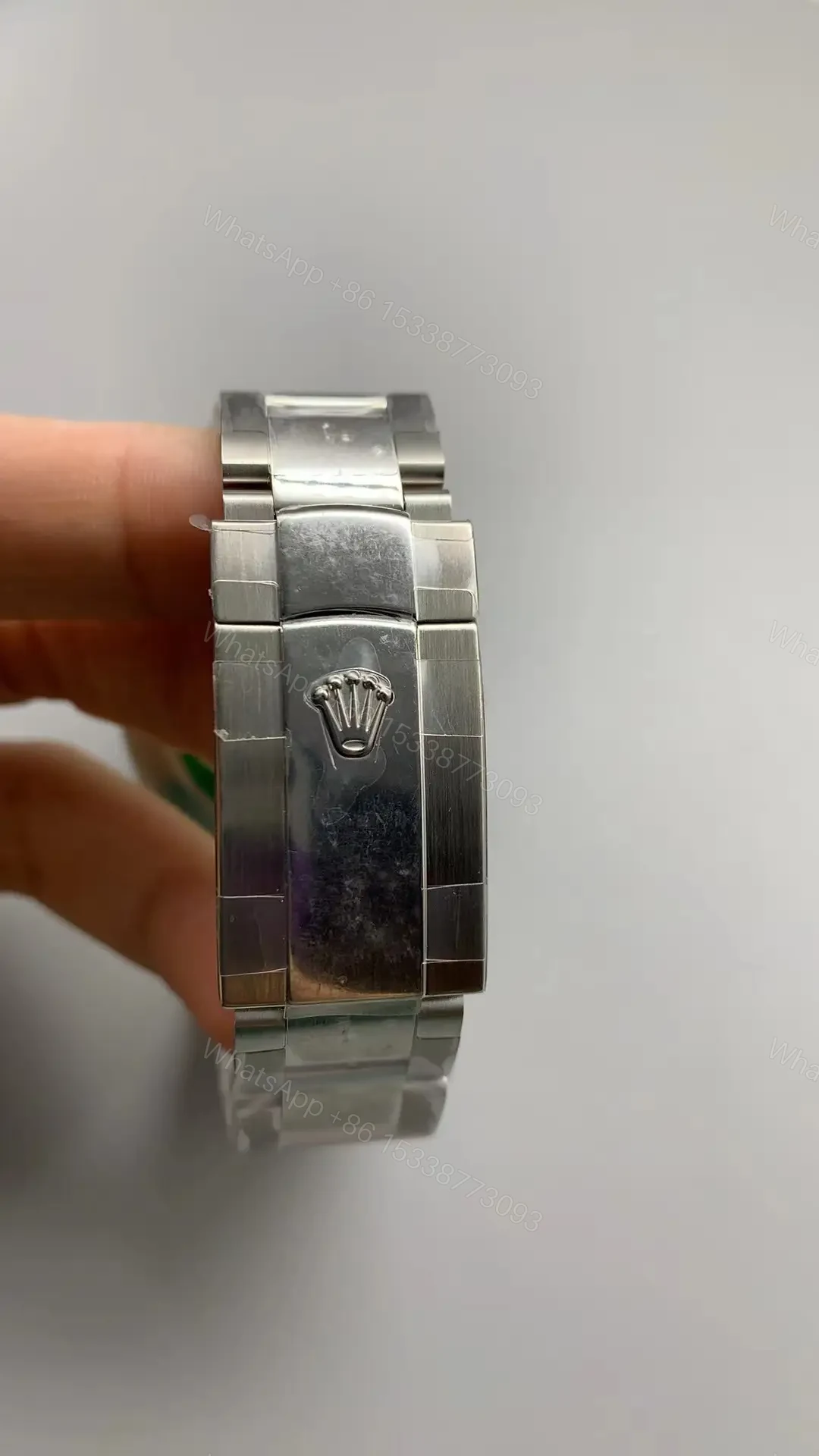 View 7 of Rolex Datejust 41 Stainless Steel Smooth Oyster Blue Dial 126300-0001
