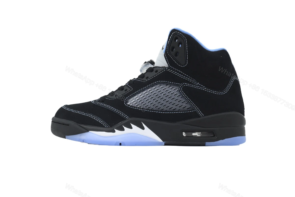 View 12 of Air Jordan 5 Retro 'Black University Blue' 2026 DD0587-008