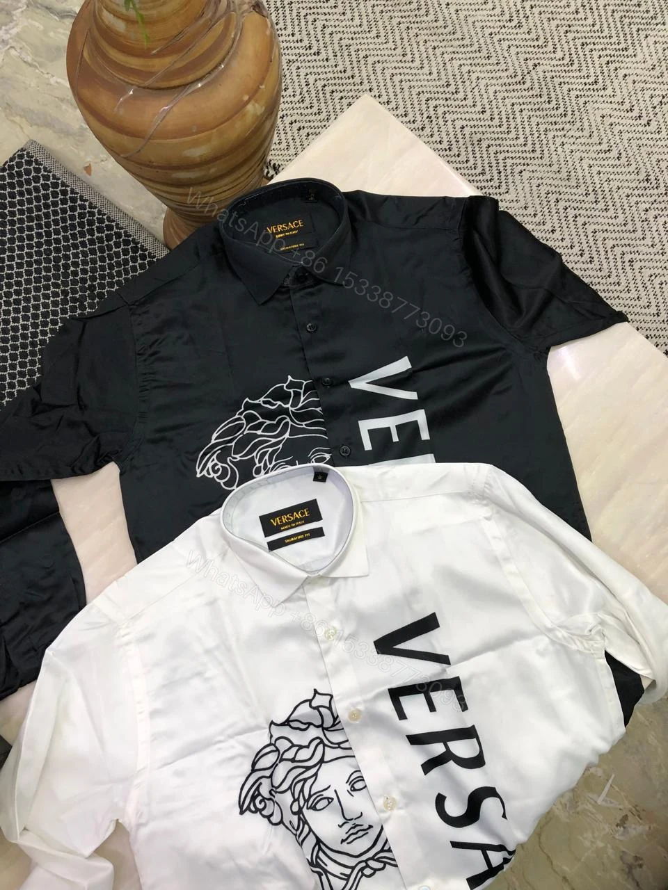 View 7 of FIRST COPY VERSACE IMPORTED COTTON SHIRTS