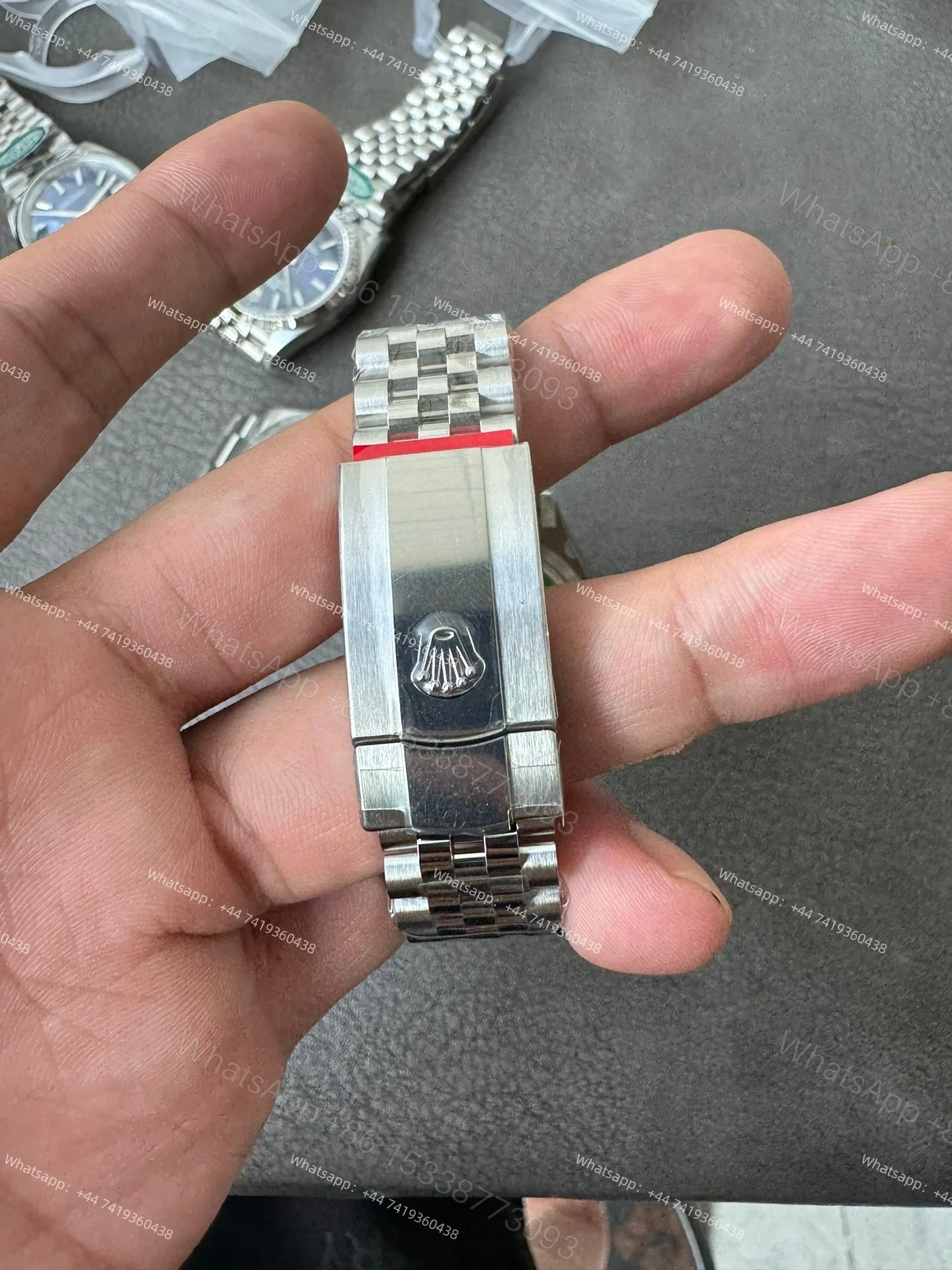 View 10 of Rolex Datejust M126234-0037 Blue Diamond Dial 1:1 Replica Jubilee 36MM 3235 Movement Super Clone Watch