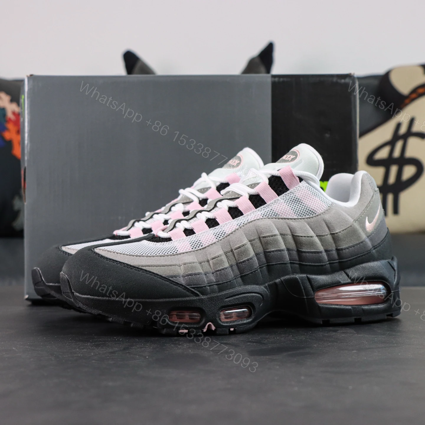 Air Max 95 OG Grey Pink — view 1