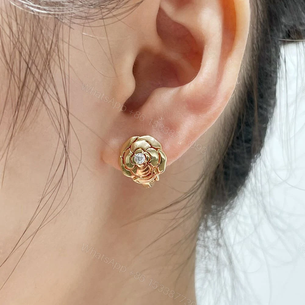 View 7 of CHANEL BOUTON EARRINGS