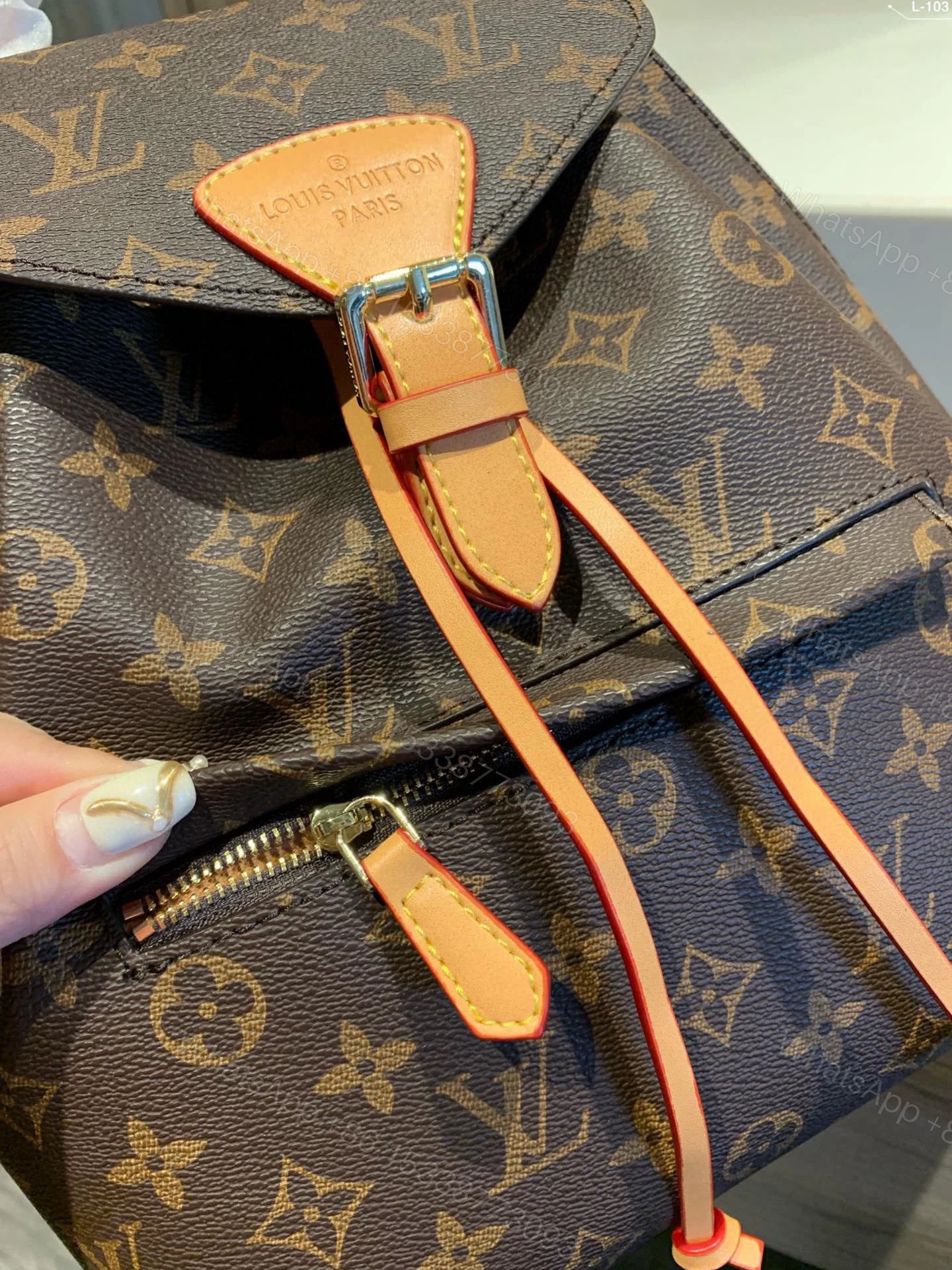 View 4 of Louis Vuitton Backpack Montsouris Monogram