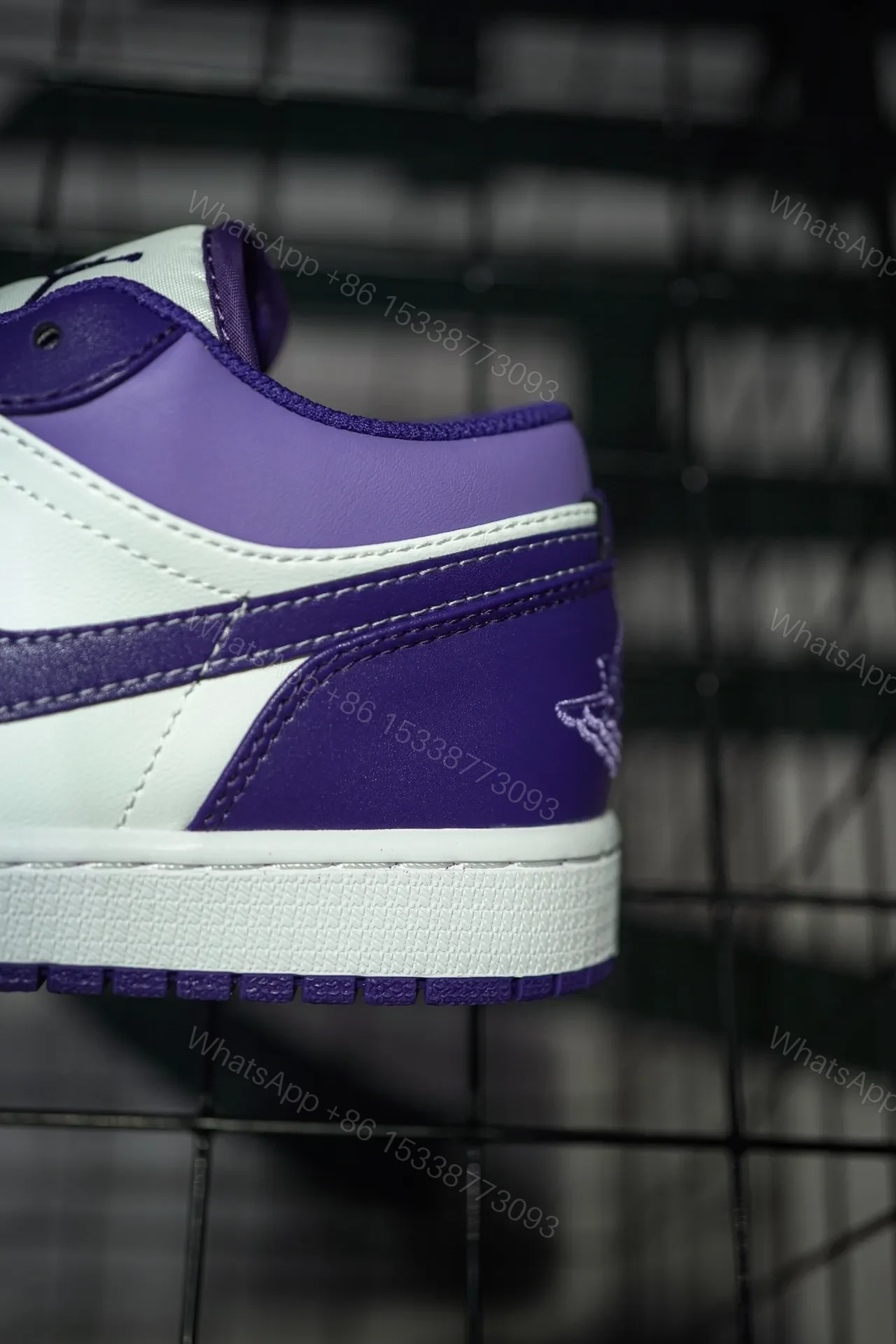 View 7 of Jordan 1 Low Sky J Purple Replica