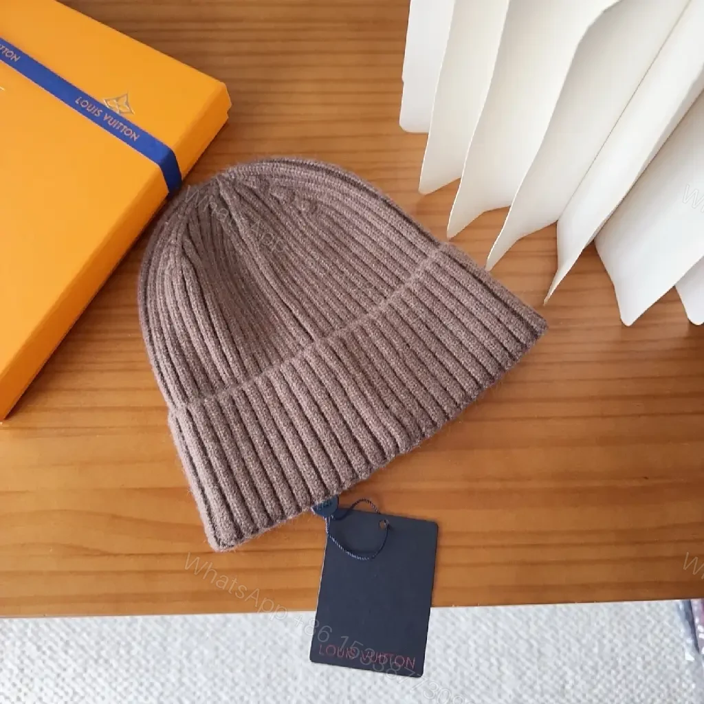 View 6 of Lux Knit Beanie — Cozy Warmth, Designer Embroidery, Modern Edge