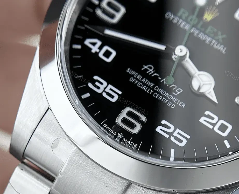 View 6 of Rolex Air King 126900 Black Replica