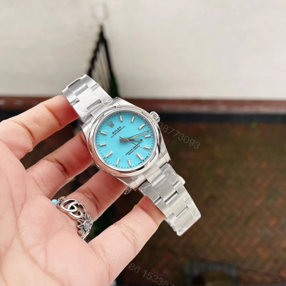 View 2 of EWF Factory 1:1 Rolex Oyster Perpetual 31mm 277200 Best Edition LIGHT BLUE