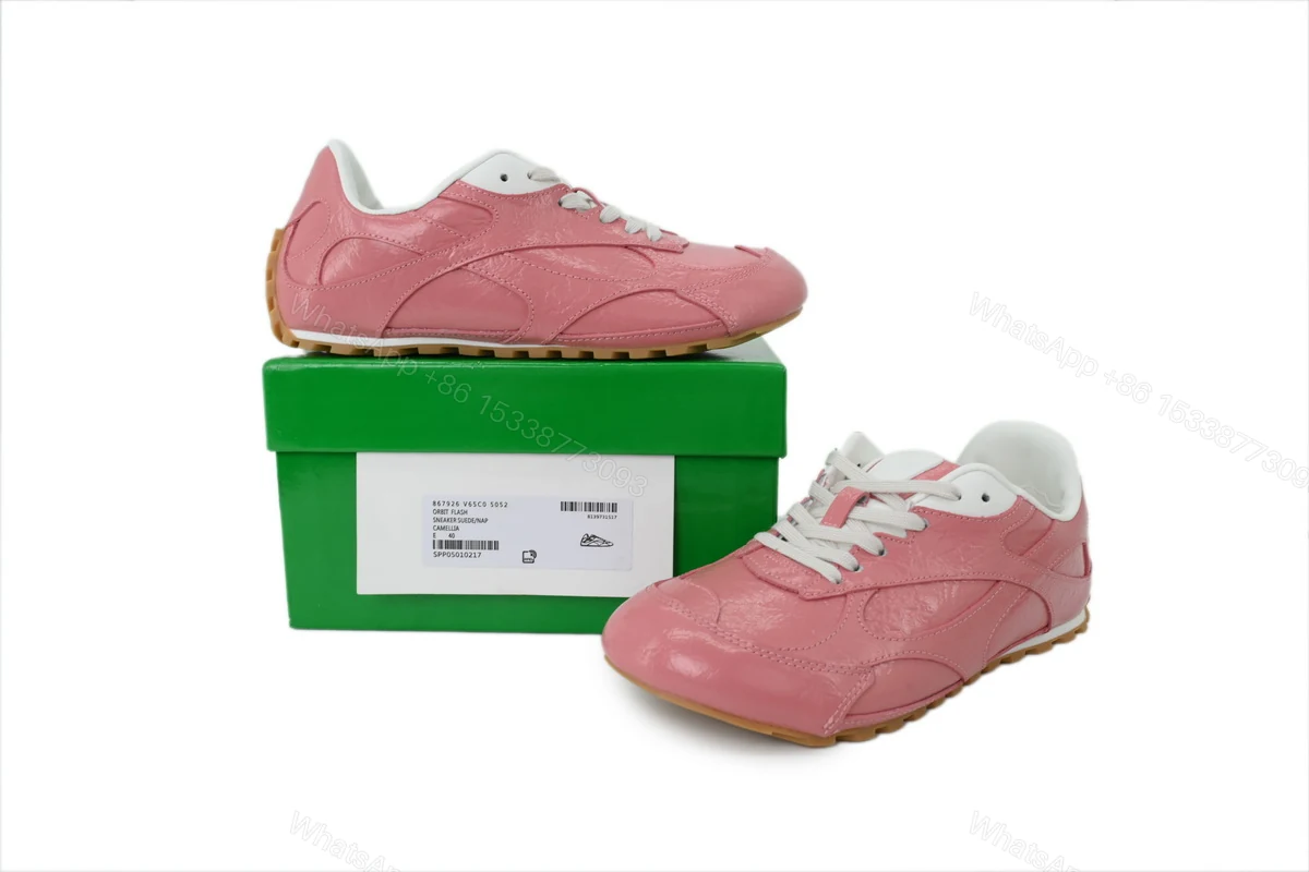 View 8 of Bottega Veneta Orbit Sneaker 'camellia' 867926V 65C0 5052