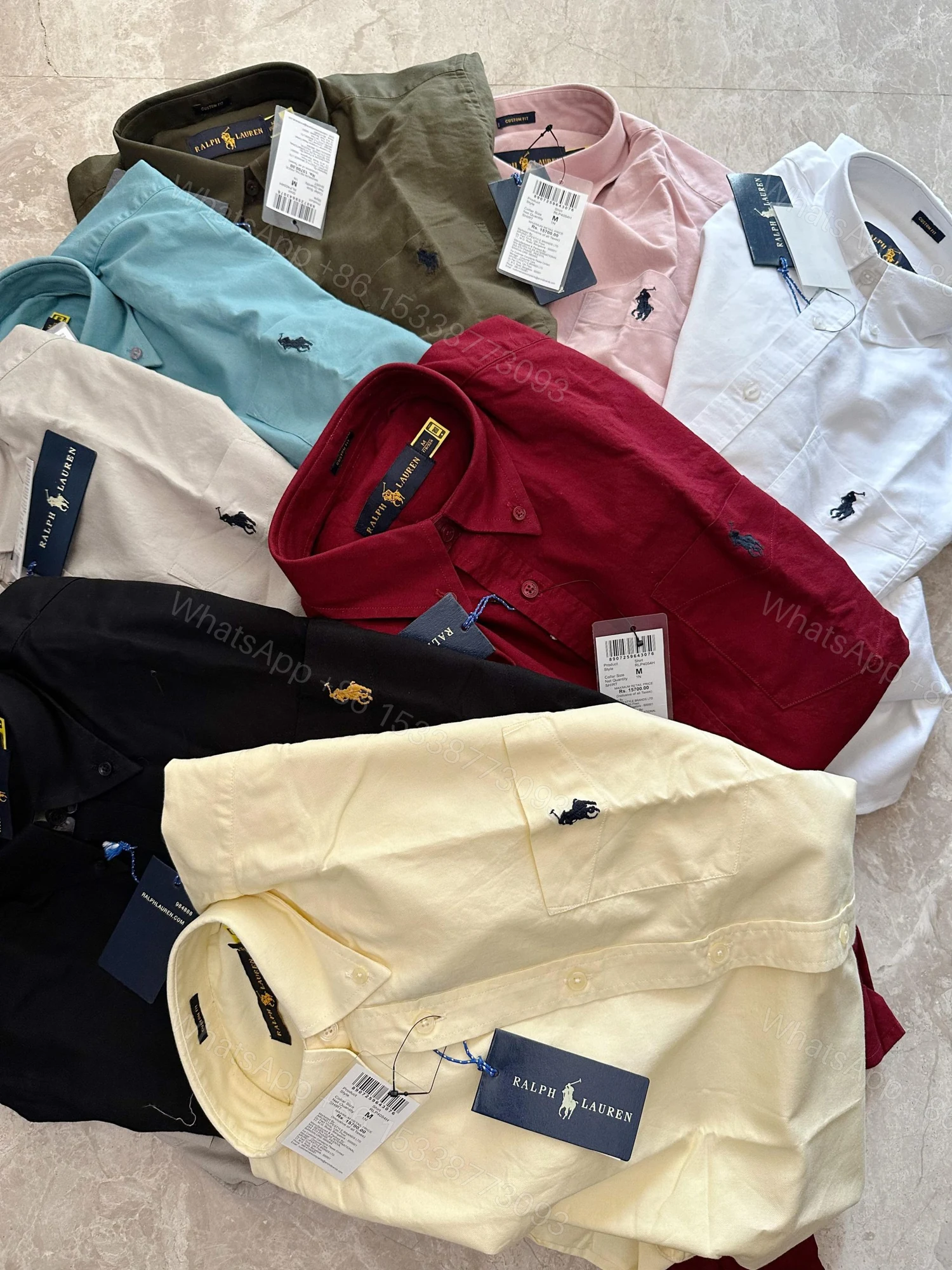View 5 of FIRST COPY RALPH LAUREN ORIGINAL COTTON SUMMER COLLECTION SHIRT
