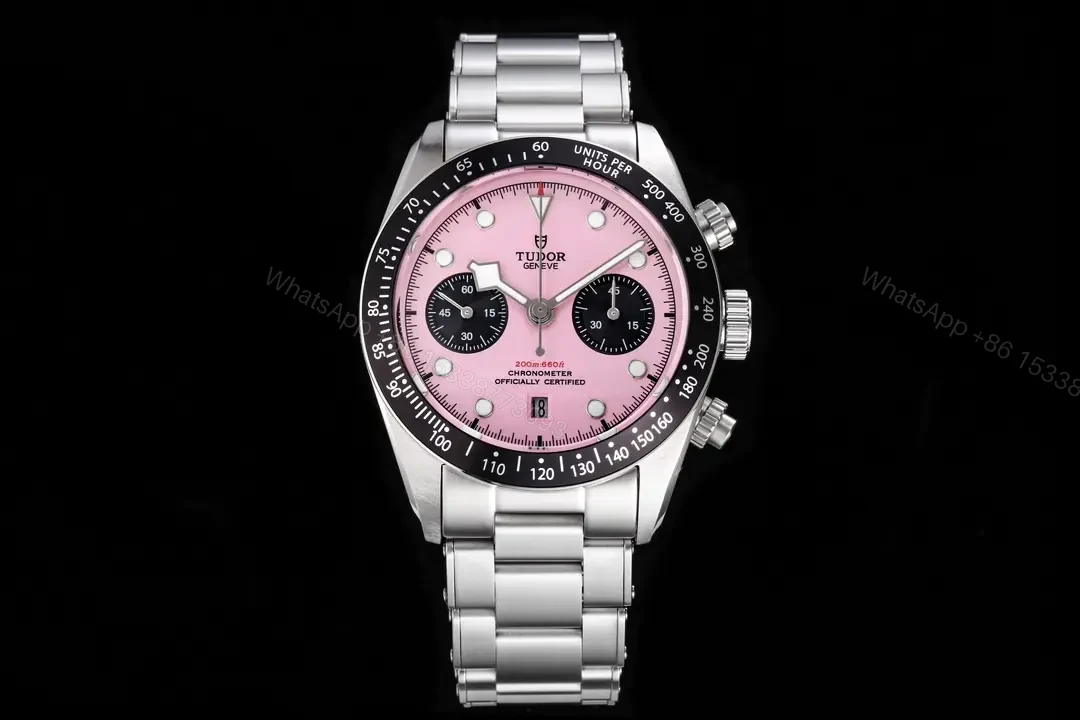 Tudor Heritage Black Bay Chronograph Pink M79360N-0019 — view 1