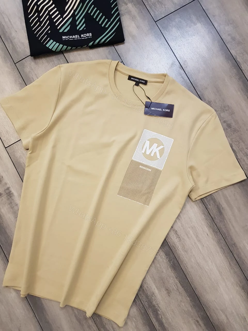 View 7 of FIRST COPY MICHAEL KORS IMPORTED ROUND NECK SUMMER T-SHIRT