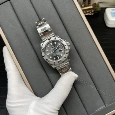 View 5 of Replica Rolex Yacht-Master Rhodium Dial 126622 Superclone