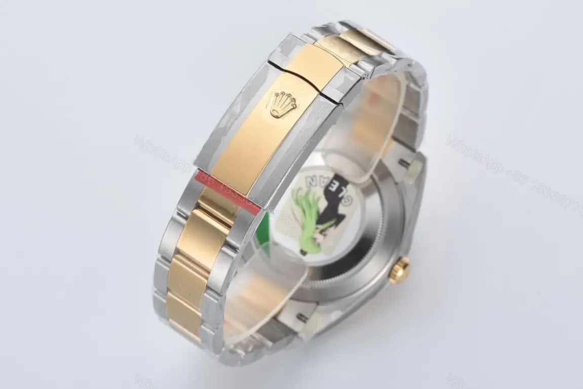 View 8 of Rolex Datejust 41 Rolesor Yellow Fluted Oyster Champagne – Fluted 126333-0021