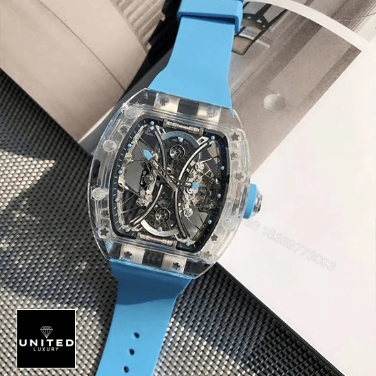 View 9 of Richard Mille Sapphire Replica
