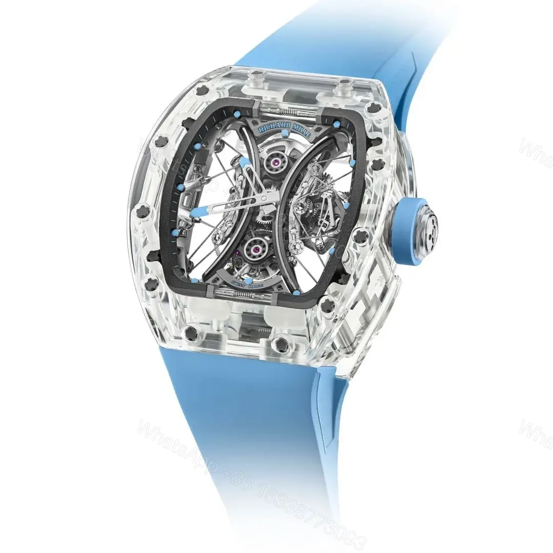 Richard Mille Swiss Made Clone RM 53-02 Real Sapphire Edition — view 1