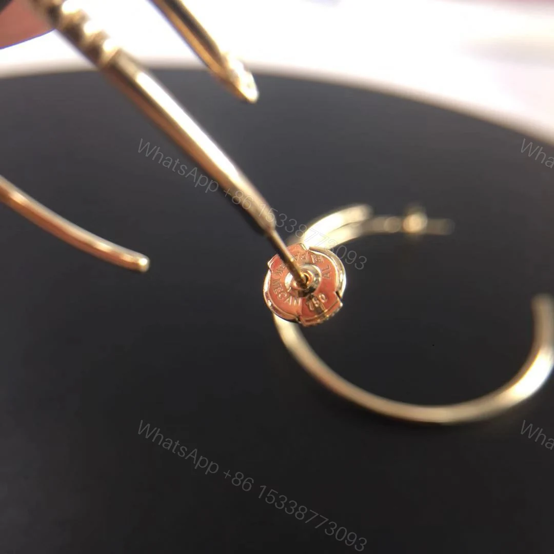 View 8 of Cartier Juste Un Clou Earrings, Diamonds
