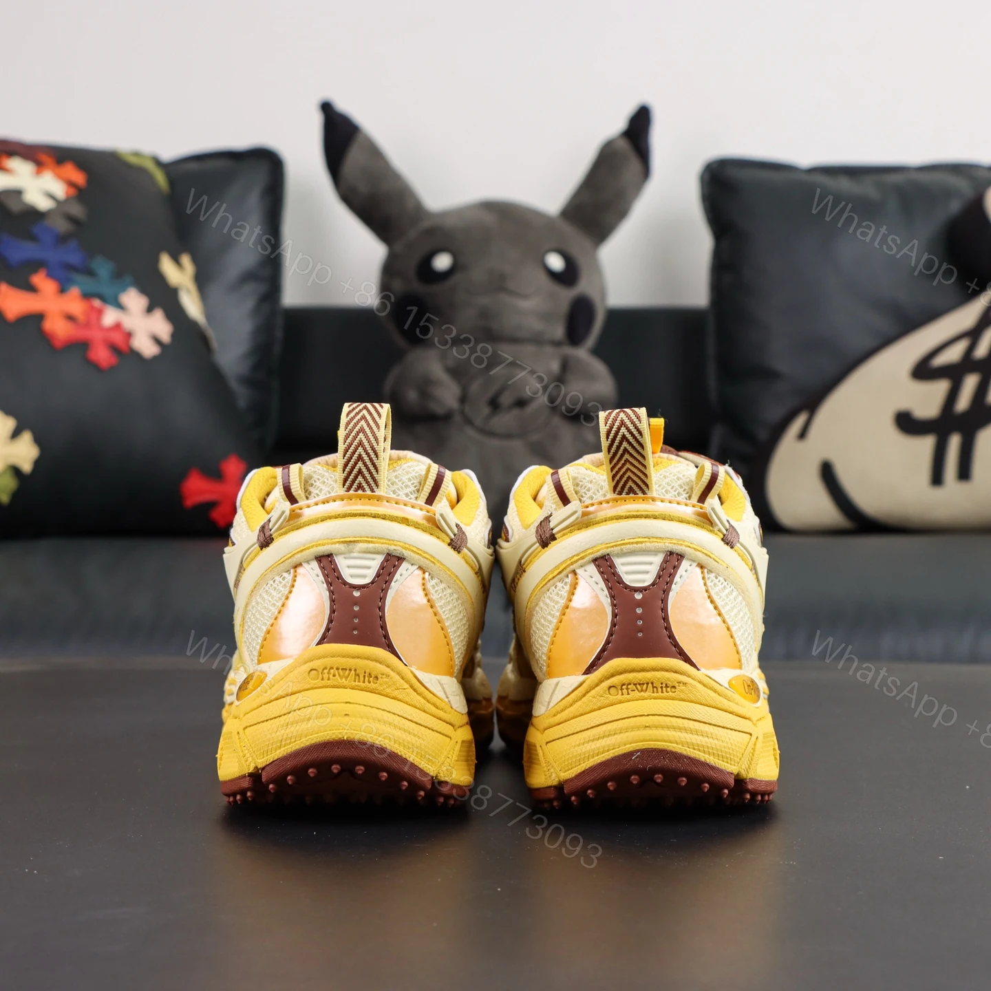 View 8 of Off White Be Right Back Creamy yellow Reps