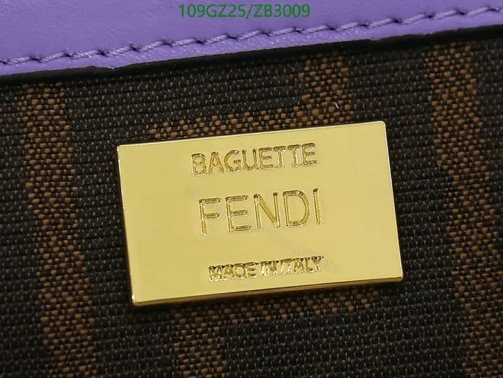 View 14 of Fendi Baguette Black Raffia Bag with Crocheted FF ZB9900