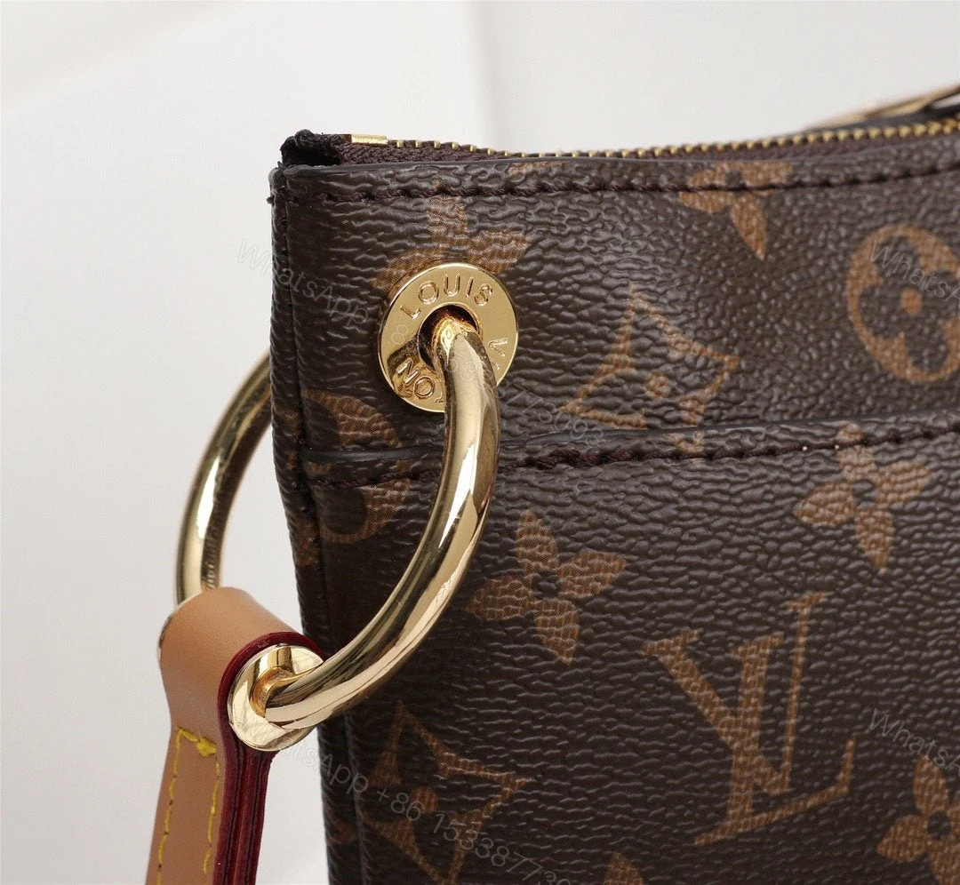 View 5 of Louis Vuitton Monogram Canvas Odeon PM Shoulder Bag